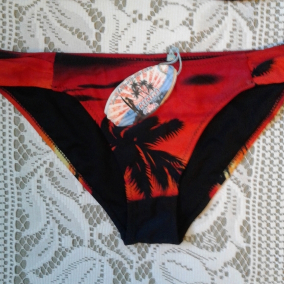 BINGO bikini red with palm trees - Picture 2 of 5